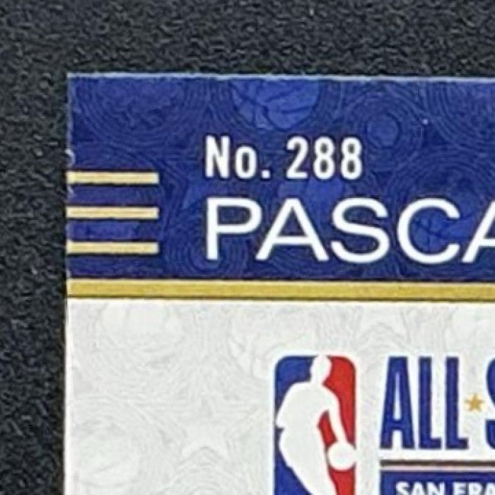 PASCAL SIAKAM 2025-26 TOPPS HOOPS #288 RAINBOW FOIL ALL-STAR PACERS