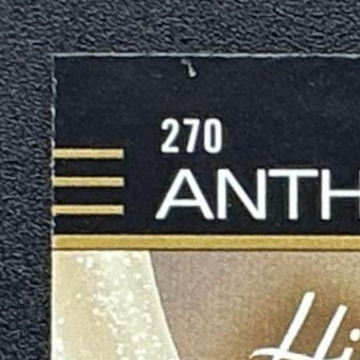 2025 Topps Hoops Anthony Edwards #270 Rainbow Foil Season Highlight