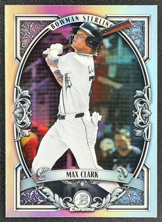MAX CLARK 2026 BOWMAN #BST-5 STERLING CHROME TIGERS