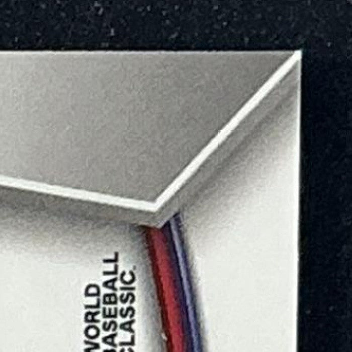 2023 BOWMAN CHROME JUAN SOTO WBC-28 BLUE REFRACTOR /75 DOMINICAN REPUBLIC