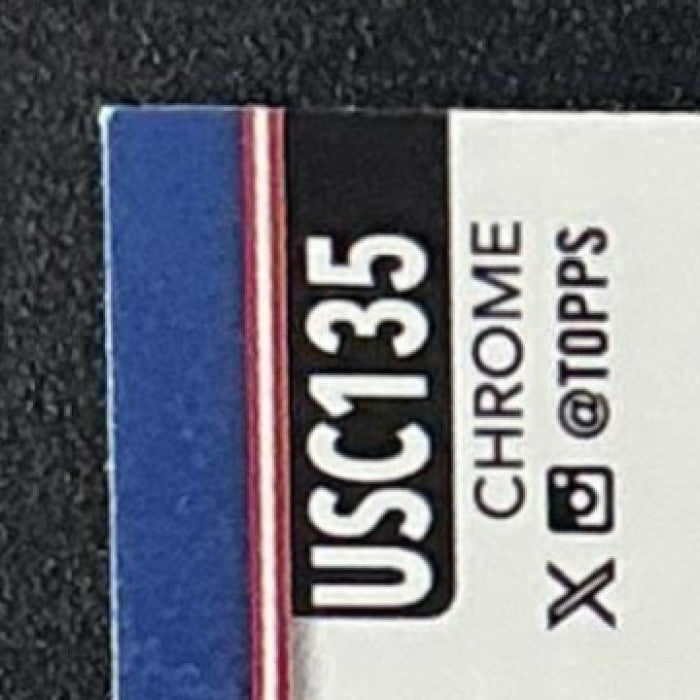MATT SHAW 2025 TOPPS CHROME UPDATE #USC135 GEOMETRIC REFRACTOR RC CUBS