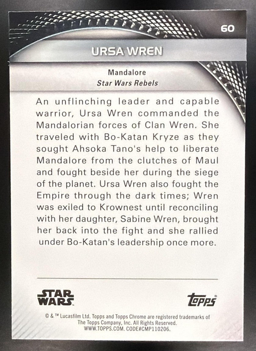URSA WREN 2025 TOPPS STAR WARS HYPERSPACE #60