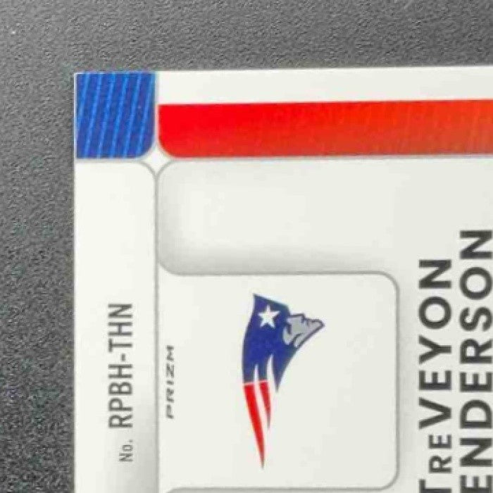 2025 Panini Donruss Optic TreVeyon Henderson Rookie Phenoms Blue Hyper Prizm RC
