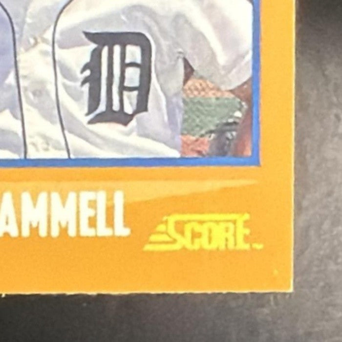 1988 Score Super Shortstops Tony Fernandez Cal Ripken Jr. Alan Trammell