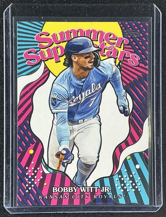 BOBBY WITT JR. 2025 TOPPS #SS-17 SUMMER SUPERSTARS ROYALS