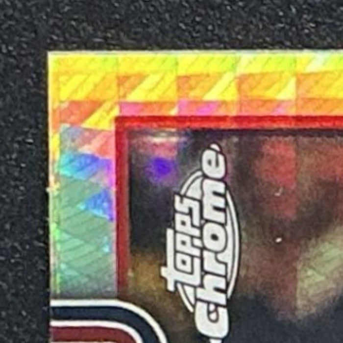 WILYER ABREU 2025 TOPPS CHROME UPDATE #USC118 PRISM REFRACTOR RED SOX