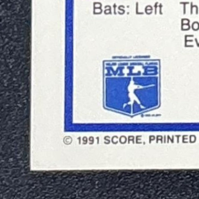 DON MATTINGLY 1991 SCORE #23 YANKEES
