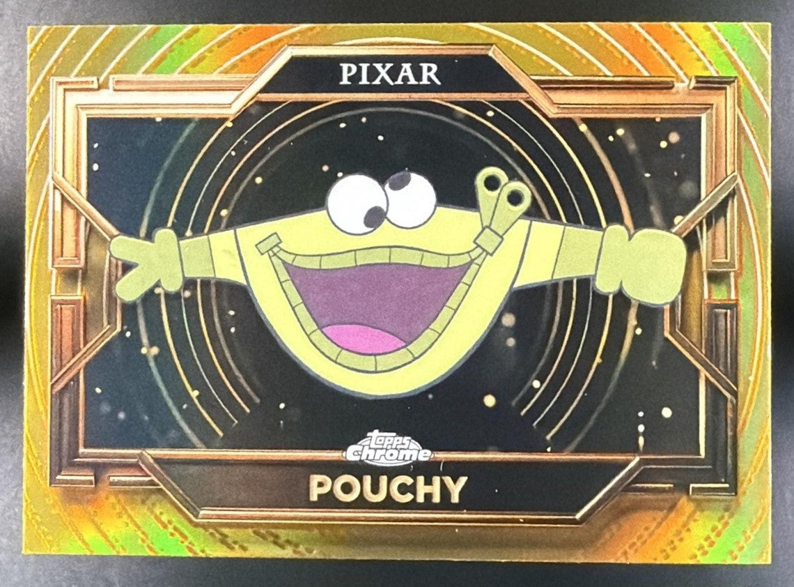 POUCHY 2025 TOPPS PIXAR GOLD #100 GILDED