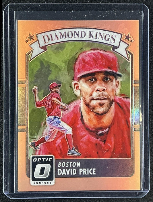 DAVID PRICE 2016 PANINI DONRUSS OPTIC #4 HOLO RED SOX
