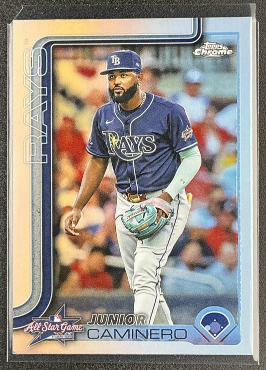 JUNIOR CAMINERO 2025 TOPPS CHROME UPDATE #ASGC-21 ALL-STAR GAME RAYS