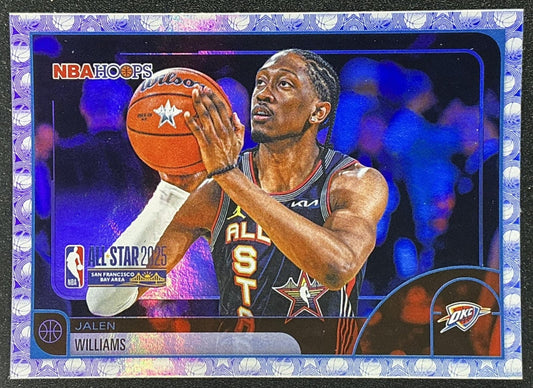 JALEN WILLIAMS 2025-26 TOPPS HOOPS #285 ALL-STAR THUNDER