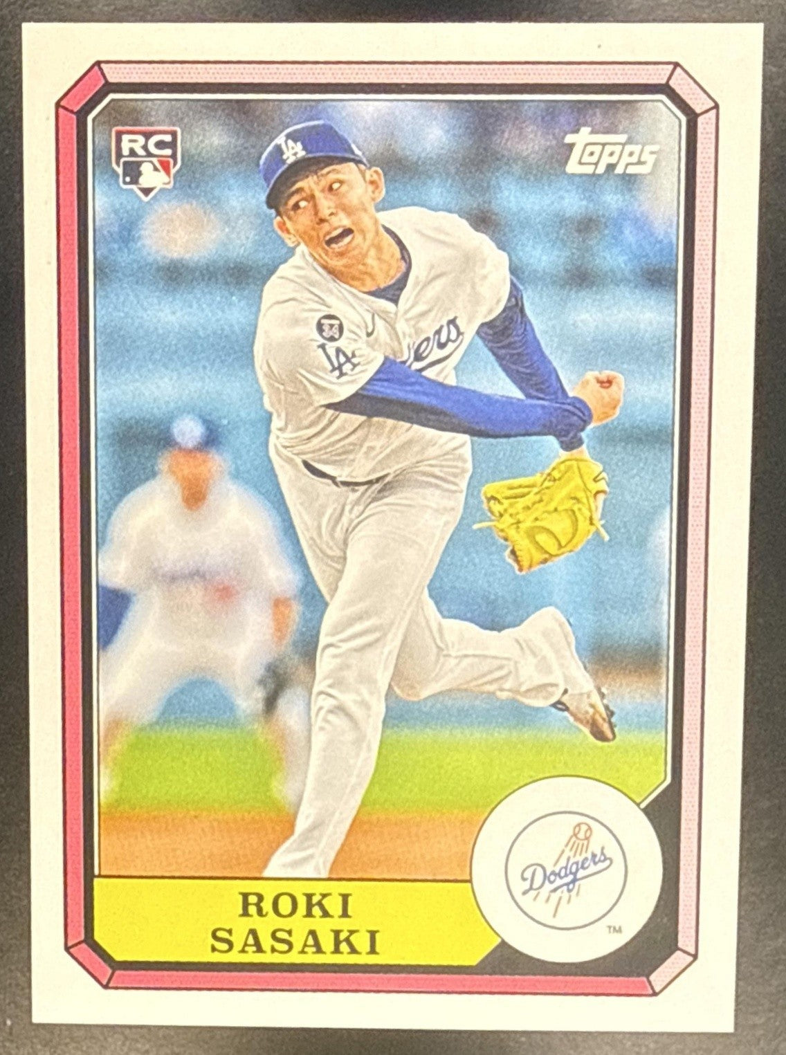ROKI SASAKI 2025 TOPPS ARCHIVES #87BB-2 1987 BOARDWALK AND BASEBALL RC DODGERS