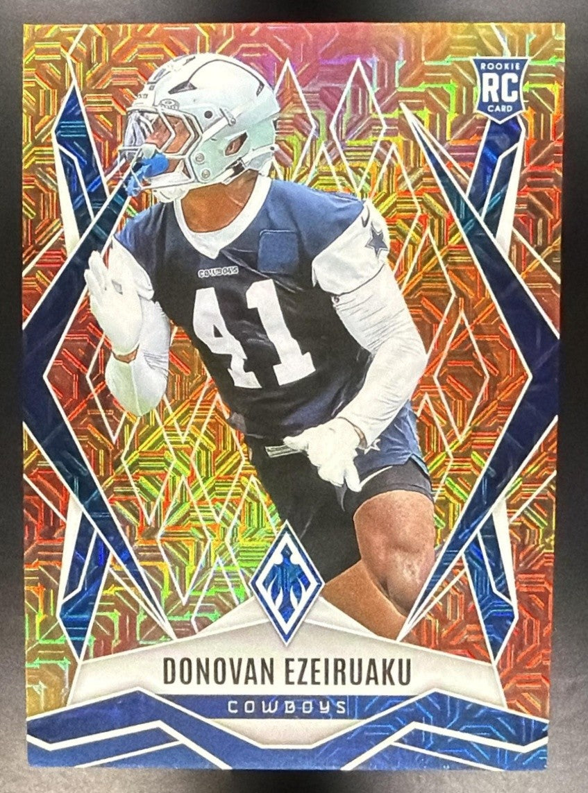 2025 Panini Phoenix Factory Set Donovan Ezeiruaku #209 Rookies Fireburst /350 RC