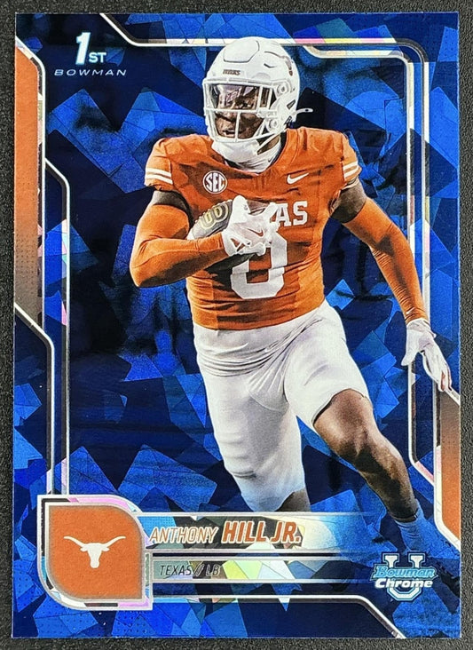 2025 Bowman Chrome University Sapphire Anthony Hill Jr. #84 1st Prospect