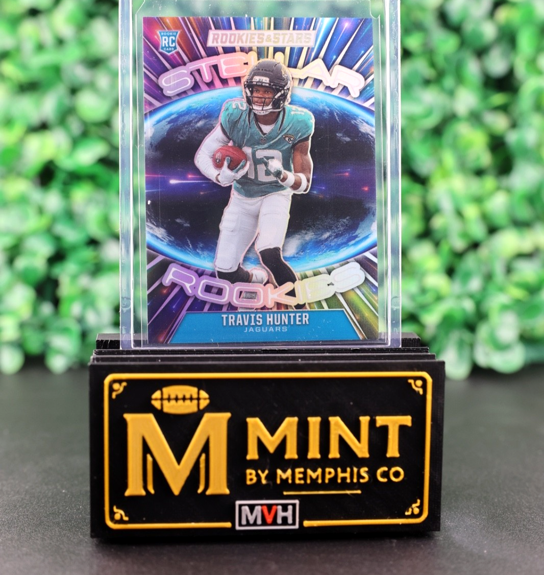 TRAVIS HUNTER  2025 PANINI ROOKIES & STARS #2 STELLAR ROOKIES SILVER JAGUARS RC