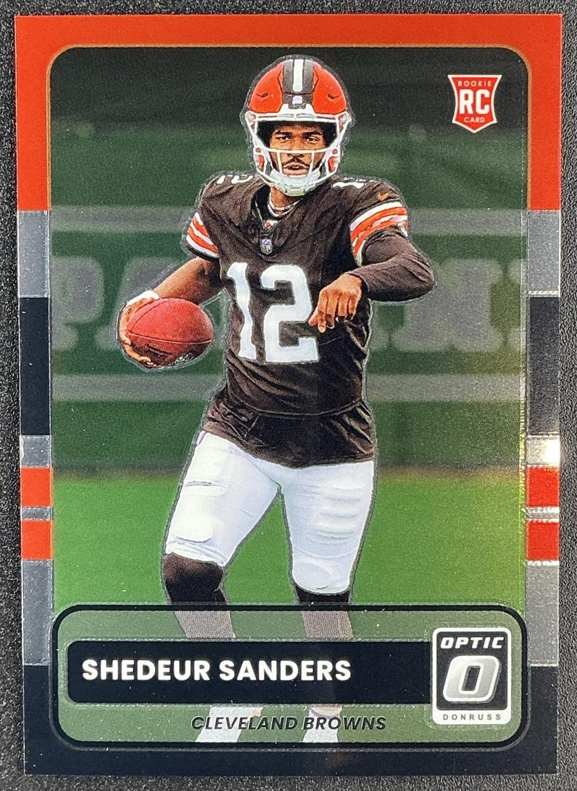 SHEDEUR SANDERS 2025 PANINI DONRUSS OPTIC #3 2015 RETRO RC BROWNS