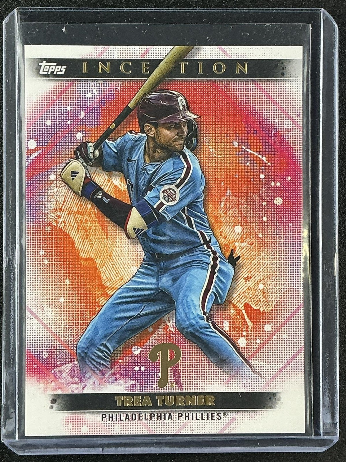 TREA TURNER 2024 TOPPS INCEPTION #77 PHILLIES