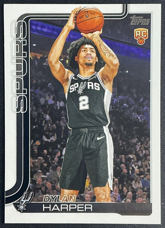 DYLAN HARPER 2025-26 TOPPS #202 RC SPURS