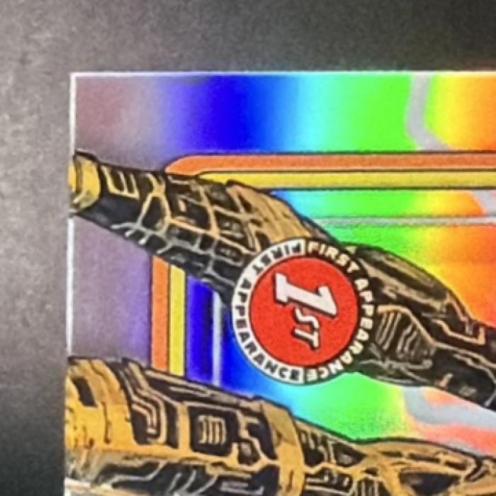 GLITCH 2026 TOPPS CHROME MARVEL COMICS #119 STORM'S LIGHTNING REFRACTOR RC