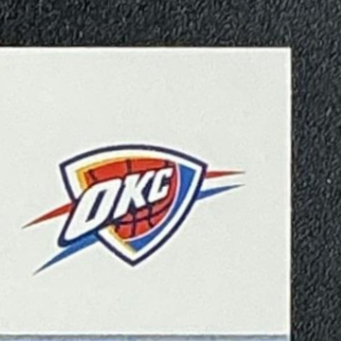 SHAI GILGEOUS-ALEXANDER 2025-26 TOPPS HOOPS #86 RAINBOW FOIL THUNDER