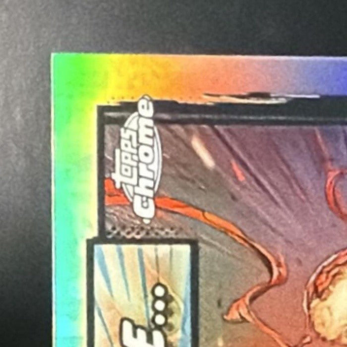EDDIE BROCK AS CARNAGE 2026 TOPPS CHROME MARVEL COMICS #MW-03 MEANWHILE
