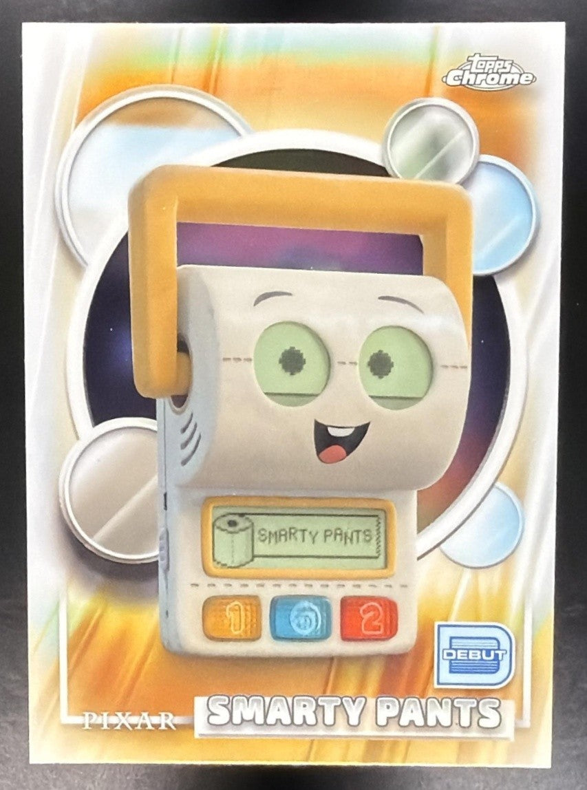 SMARTY PANTS 2026 TOPPS CHROME DISNEY #198 REFRACTOR DEBUT NONE