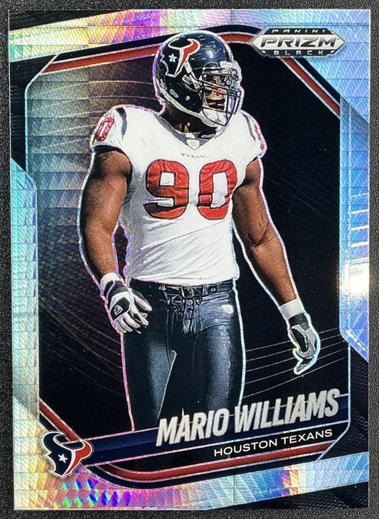 MARIO WILLIAMS 2025 PANINI PRIZM BLACK #68 PULSAR TEXANS