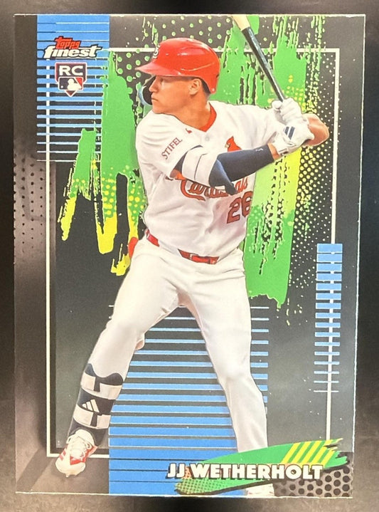 JJ WETHERHOLT 2026 TOPPS FINEST #15 RC CARDINALS