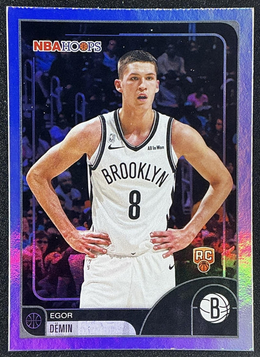 EGOR DEMIN 2025-26 TOPPS HOOPS #128 RC NETS