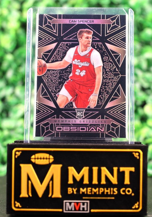 CAM SPENCER 2024-25 OBSIDIAN RC ROOKIE #153 GRIZZLIES