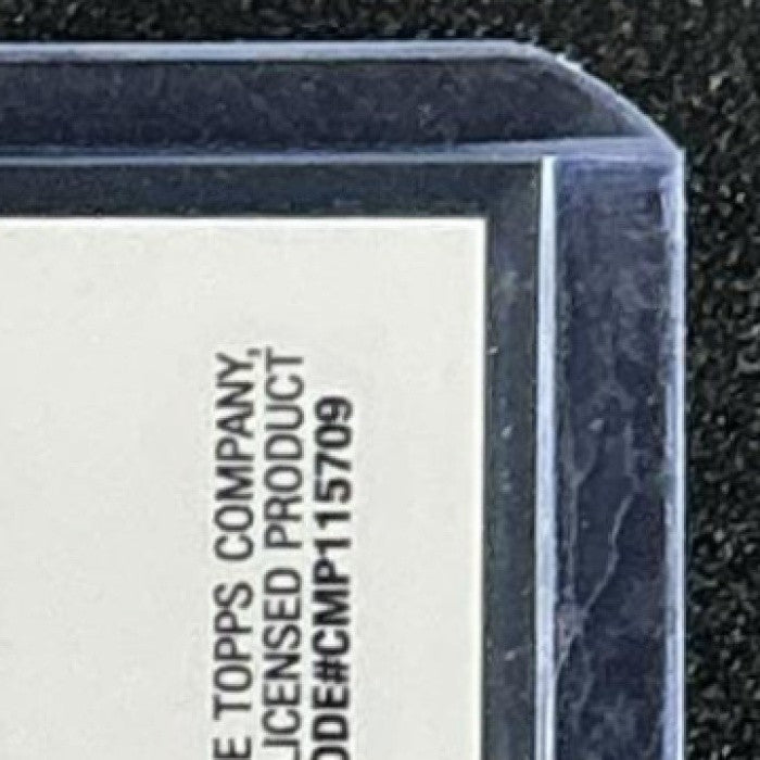 2025 Topps Chrome Update Rhylan Thomas Auto Purple Speckle Refractor /299 RC