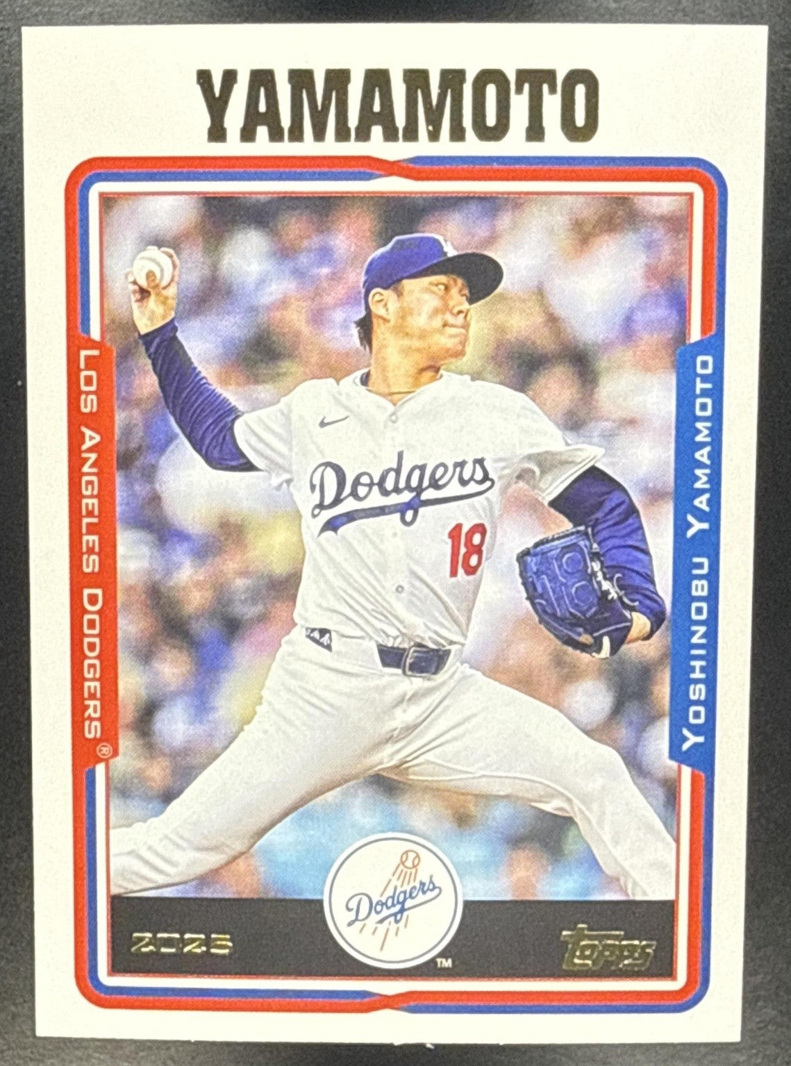 YOSHINOBU YAMAMOTO 2025 TOPPS ARCHIVES #283 2005 DESIGN DODGERS