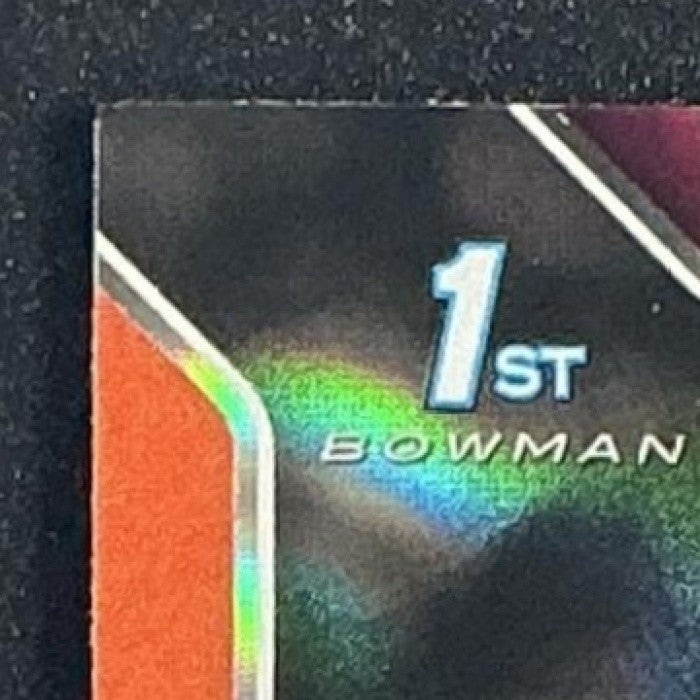 2025 Bowman Chrome University Hudson Clement #73 Pink Lava Refractor 1st