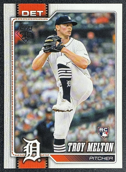TROY MELTON 2026 TOPPS #212 RC TIGERS