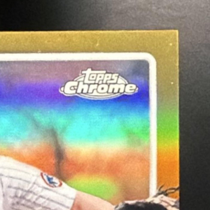 MICHAEL BUSCH 2026 TOPPS CHROME #26 GOLD REFRACTOR 28/50 CUBS