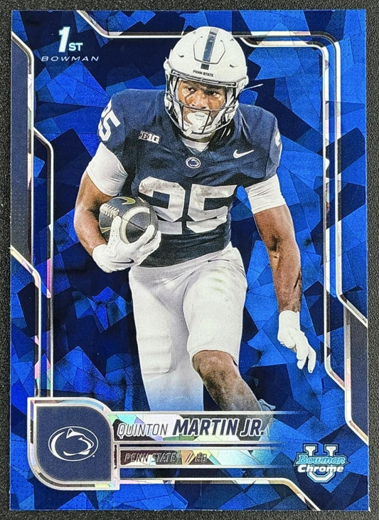 2025 Bowman Chrome University Sapphire Quinton Martin Jr. #167 1st Prospect