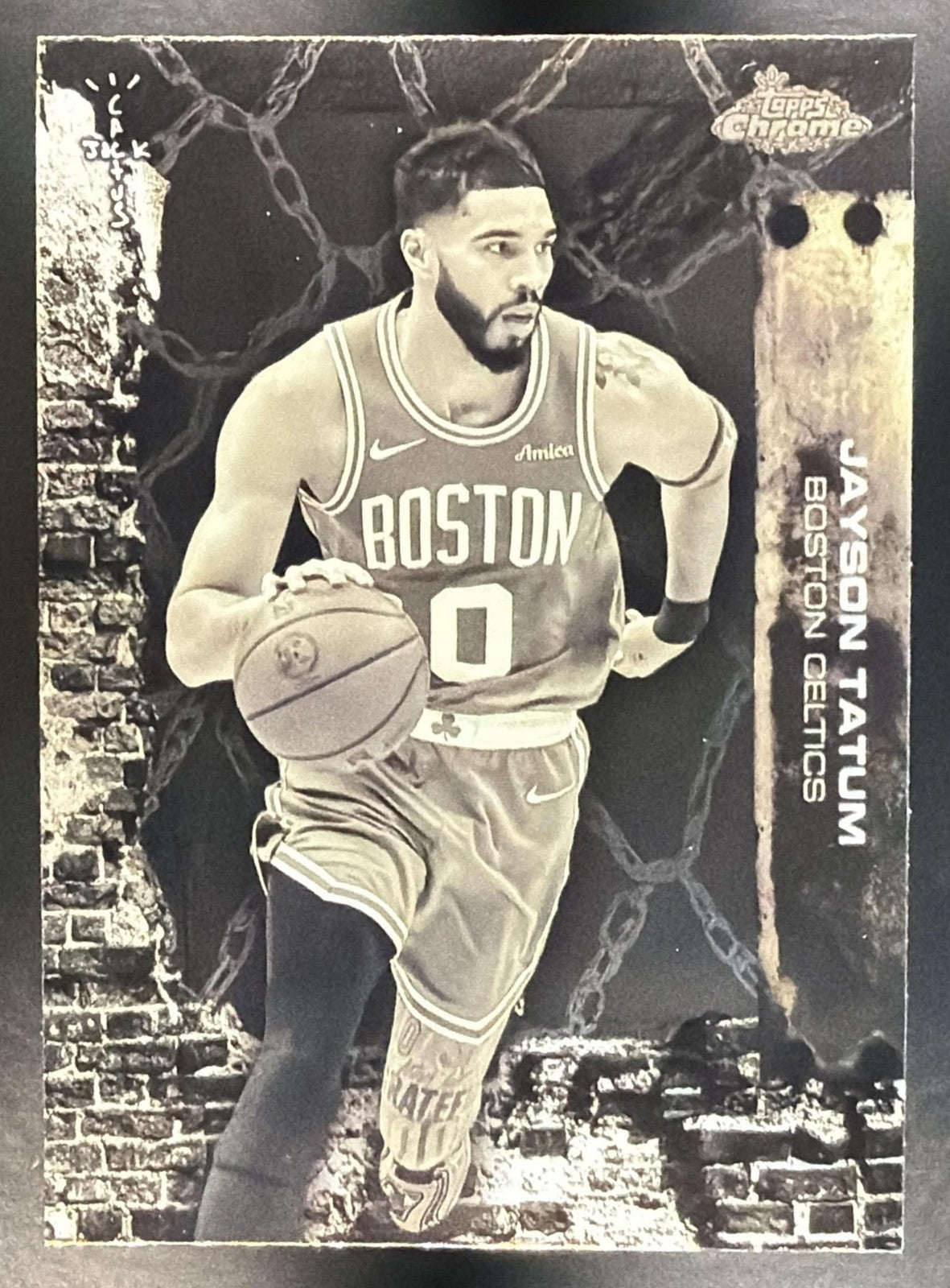 JAYSON TATUM 2025-26 TOPPS CHROME X CACTUS JACK #1 CELTICS