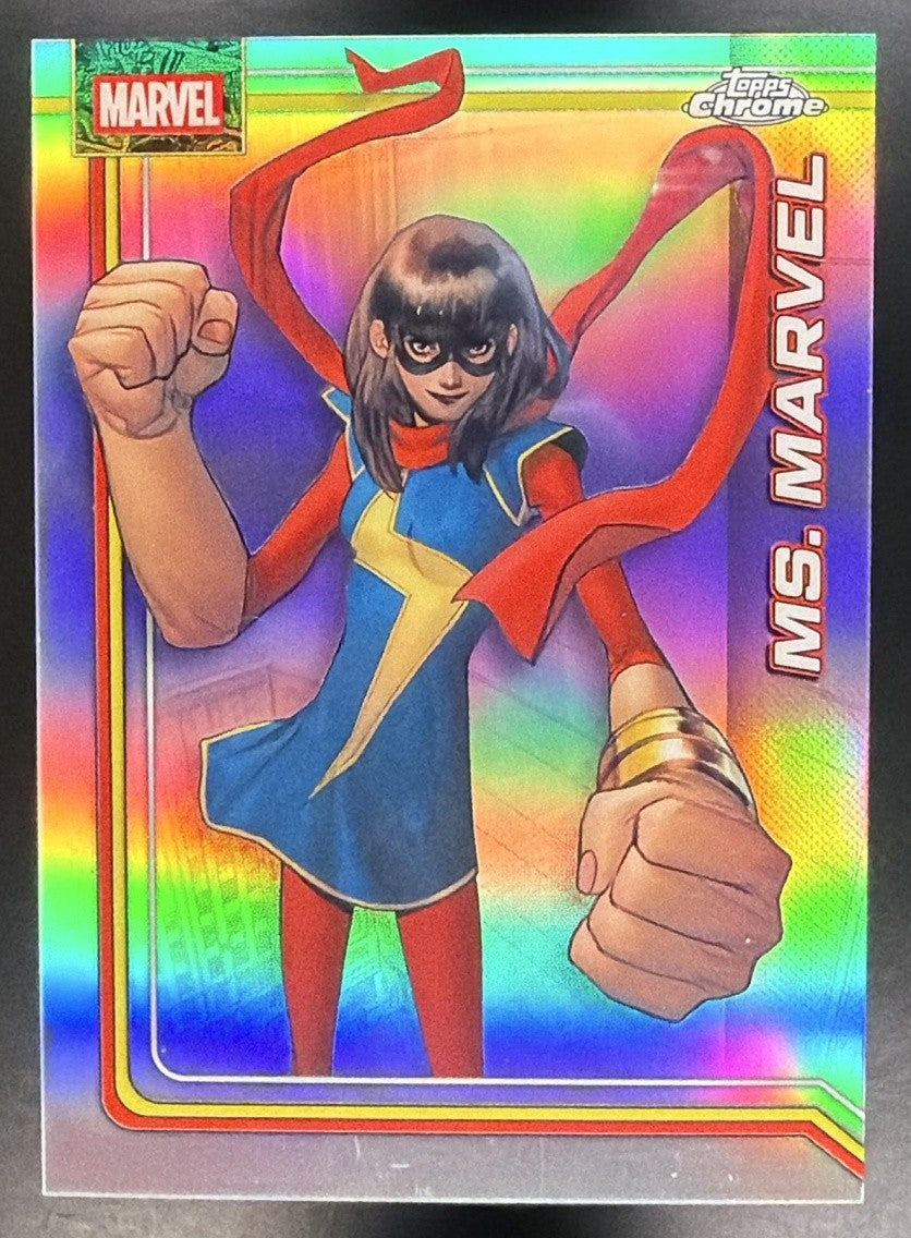 MS. MARVEL 2026 TOPPS CHROME COMICS #083 REFRACTOR