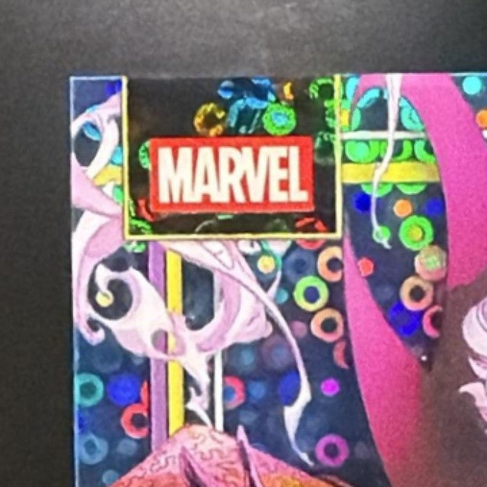 CLEA 2026 TOPPS CHROME MARVEL COMICS #107 DAZZLER'S RHYTHM REFRACTOR 39/80