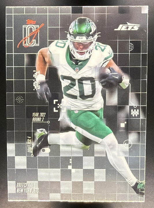 BREECE HALL 2025 TOPPS SIGNATURE CLASS #AI-23 AFTER IMAGE JETS