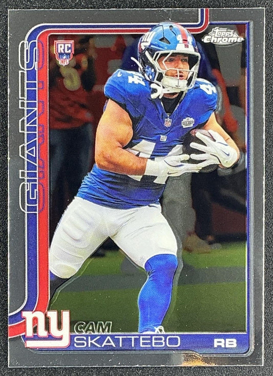 CAM SKATTEBO 2025 TOPPS CHROME #331 ROOKIE RC GIANTS
