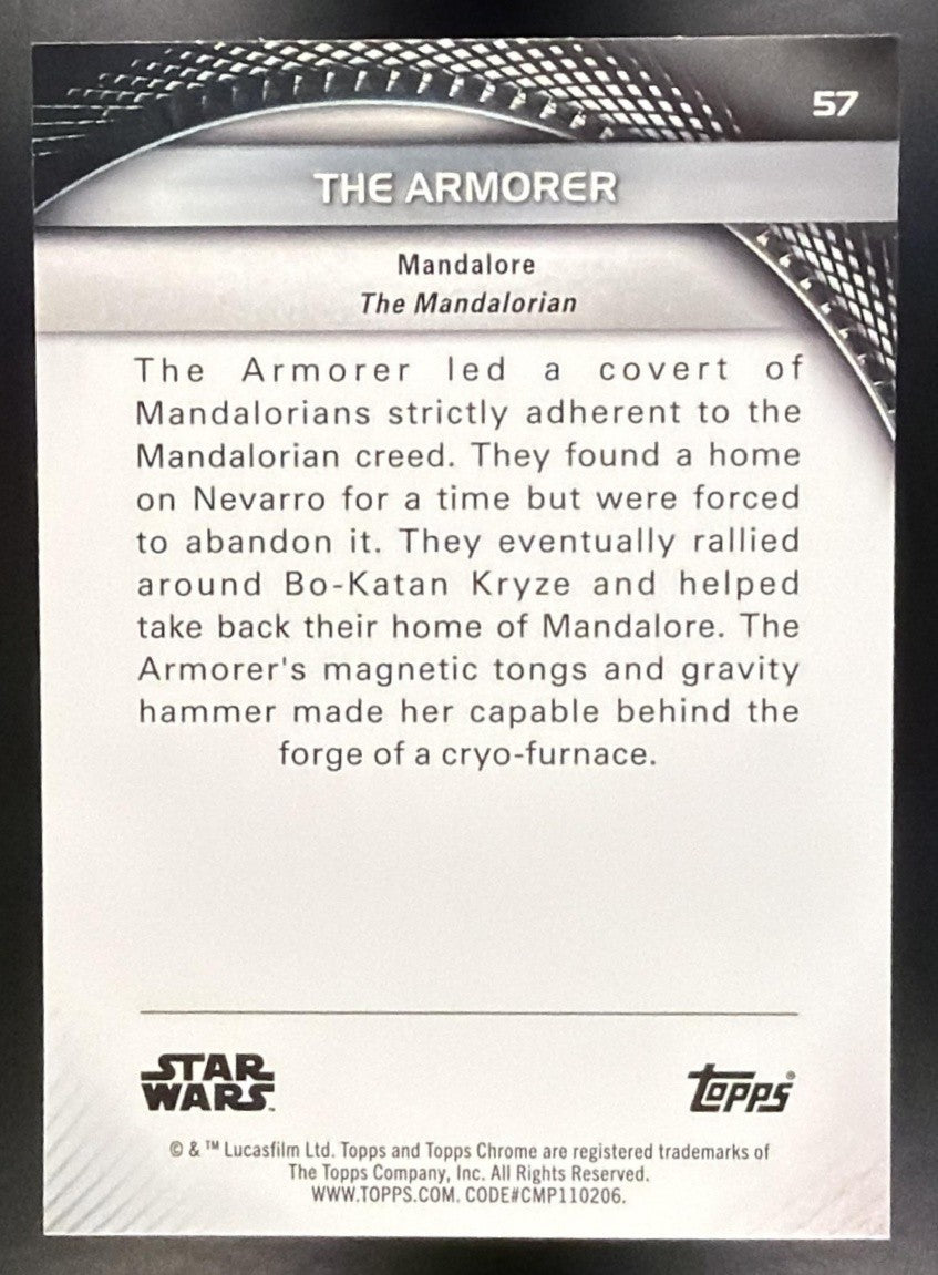 THE ARMORER 2025 TOPPS STAR WARS HYPERSPACE #57