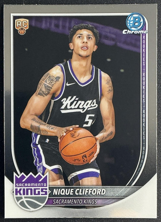 NIQUE CLIFFORD 2025-26 BOWMAN #BCV-24 CHROME RC KINGS