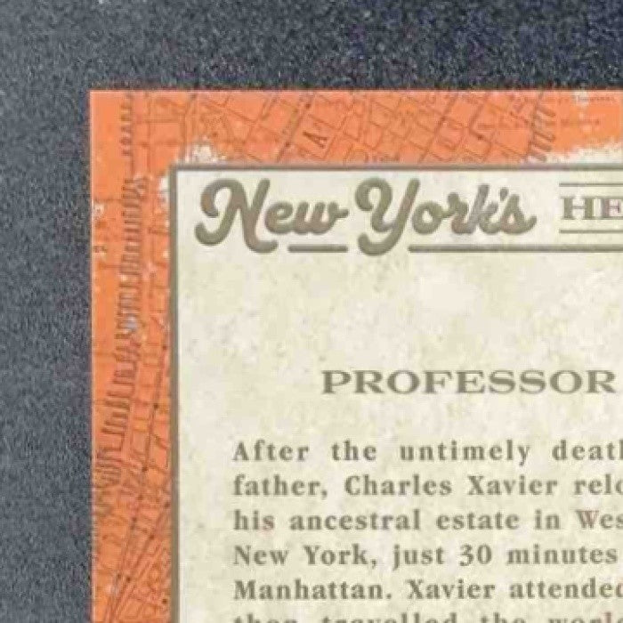 2026 Topps Brooklyn Marvel Captain America Professor X #NYF-23 Gold /50 SSP