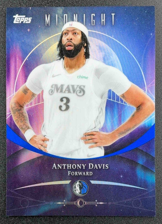 ANTHONY DAVIS 2025-26 TOPPS MIDNIGHT #47 MAVERICKS