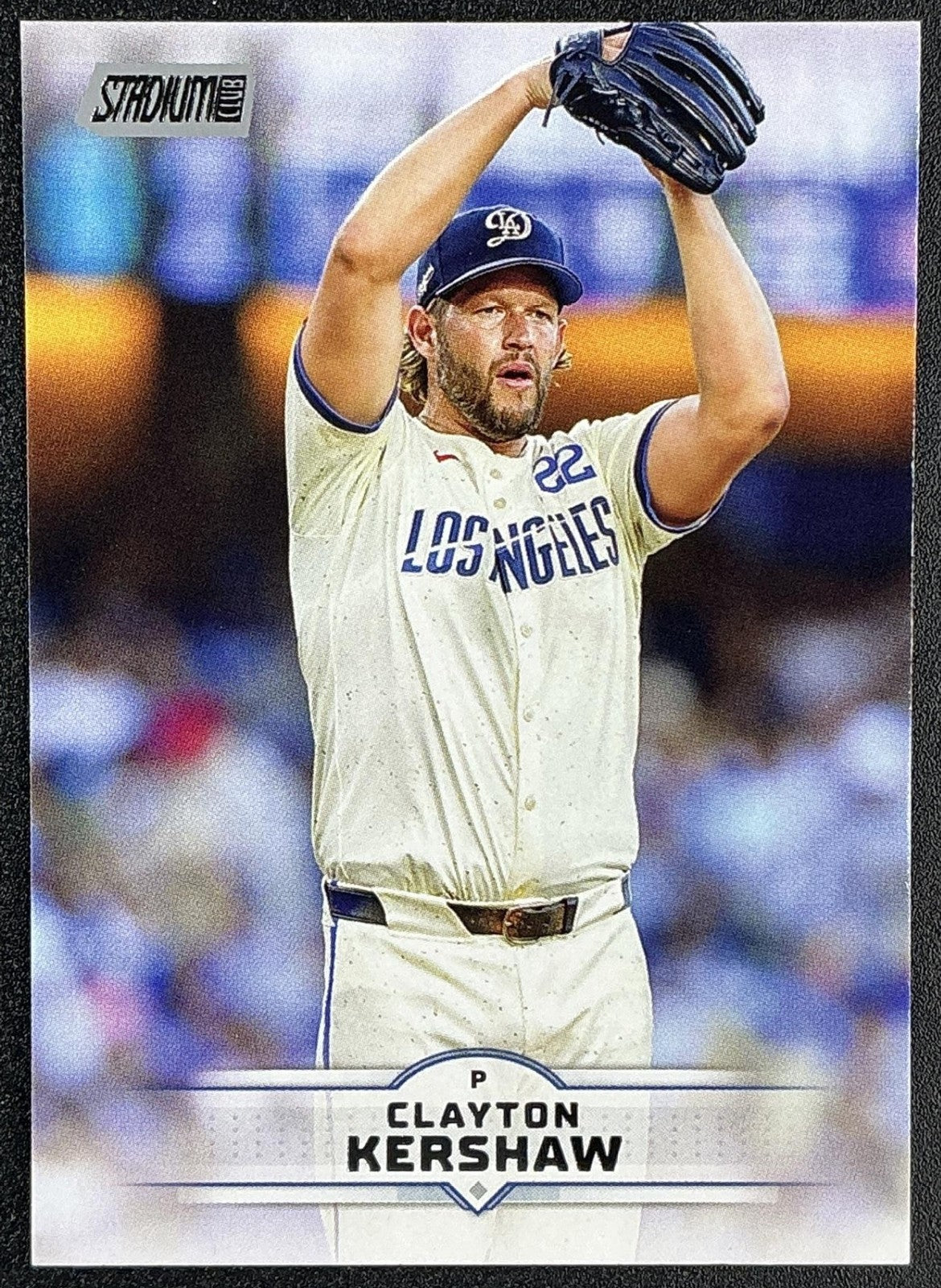 CLAYTON KERSHAW 2025 TOPPS STADIUM CLUB #70 DODGERS