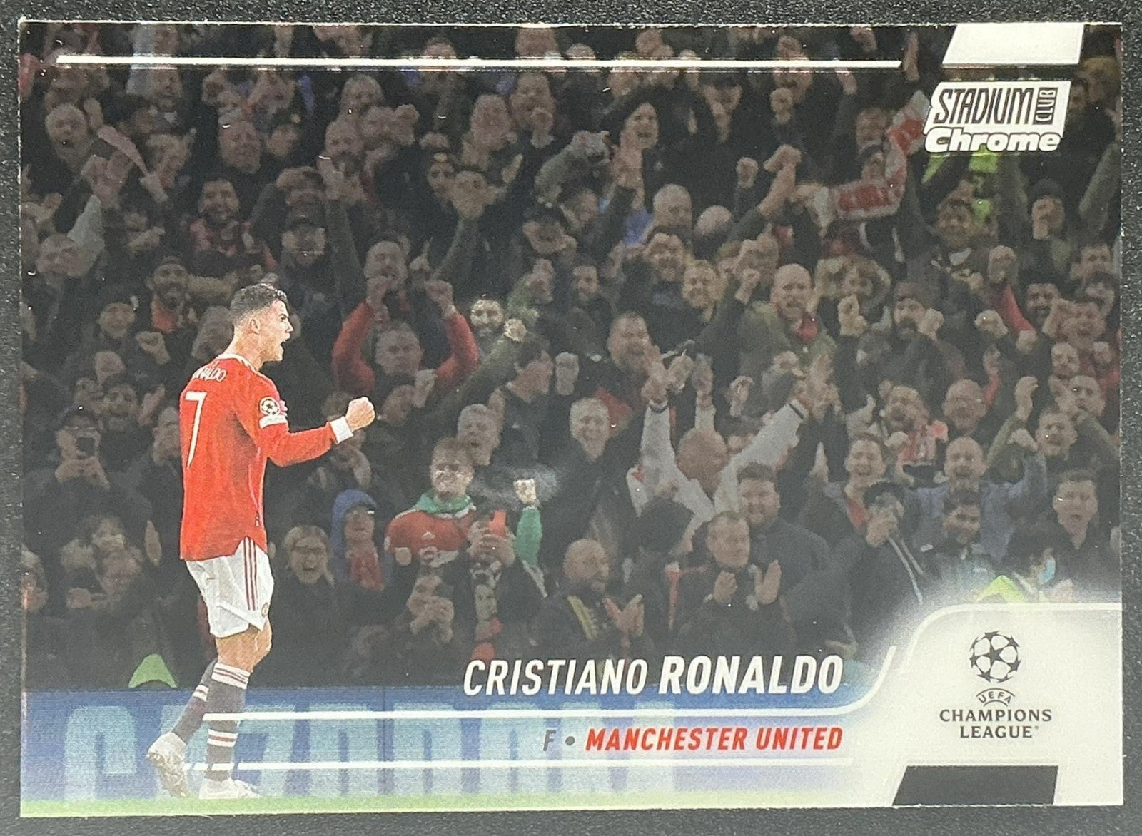 CRISTIANO RONALDO 2021 TOPPS STADIUM CLUB CHROME UEFA CHAMPIONS LEAGUE #7 MAN U
