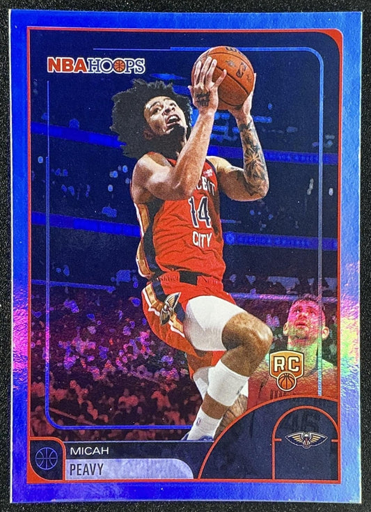 MICAH PEAVY 2025-26 TOPPS HOOPS #229 RC PELICANS