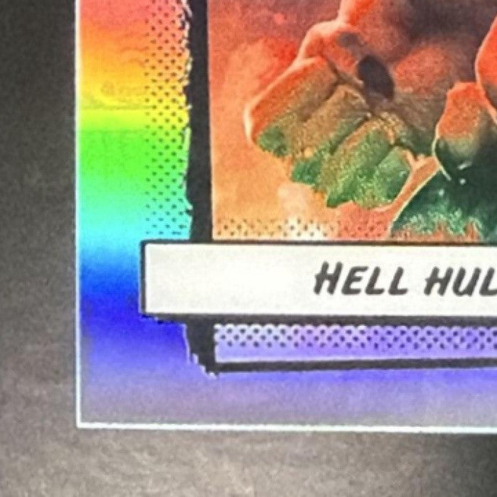 HELL HULK'S 1ST APPEARANCE 2026 TOPPS CHROME MARVEL COMICS #MW-17 MEANWHILE