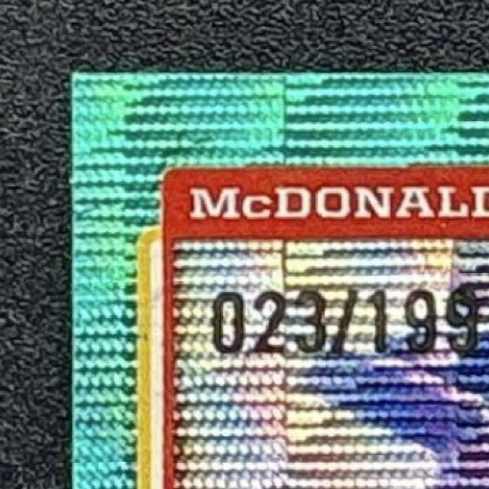 2025 Topps Chrome McDonald's Deniya Prawl #56 Aqua Wave Refractor /199
